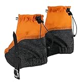 Mihauuke Polainas De Tobillo, Polainas Impermeables Anti-Desgarro Para Tobillo, Equipo De Protección Transpirable Y Elástica Para Aire Libre, Para Montañismo Senderismo Aventuras Al Aire Libre