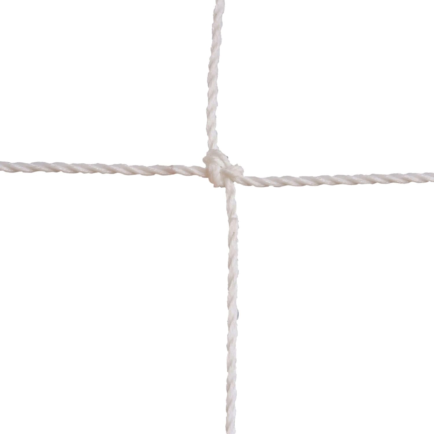 Pair of 3.5mm Twisted Soccer Nets by Champion Sports