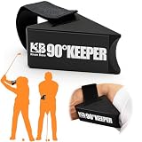 Kivan Base Golf Swing Trainer Aid, 90°Keeper Golf Posture Correction Training Aid, Professional Swing Accuracy Improvement Tool For Preventing Over Swinging
