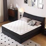 Com4Rest Full Size Mattress, 10 Inch Memory Foam Hybrid Full Mattress in a Box, with Pocket Springs, Pressure Relief, Breathable Comfort, CertiPUR-US, Medium Firm
