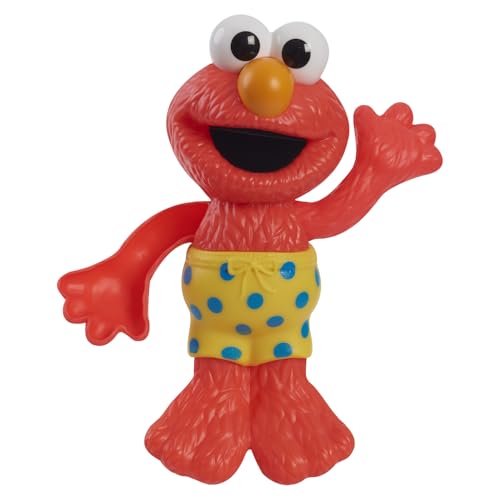 Sesame Street Swim and Splash 7-inch Elmo Wind Up Bath and Pool Toy, Kids Toys for Ages 2 Up by Just Play