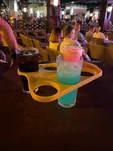 Acorn Glasto Drinks Cup Holder Tray for Plastic Office Cups & Outdoor Events or Holiday all inclusive DMO (Drinks Mobility Optimisation) Made in the UK for a lower carbon footprint