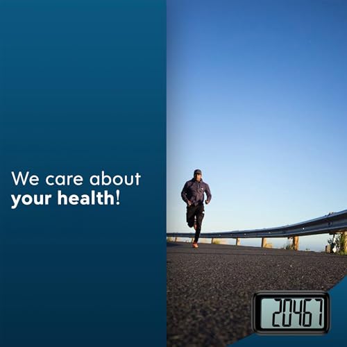 Premes - Schrittzähler - Activity Tracker - Schrittzähler - Hosentasche - mit Clip