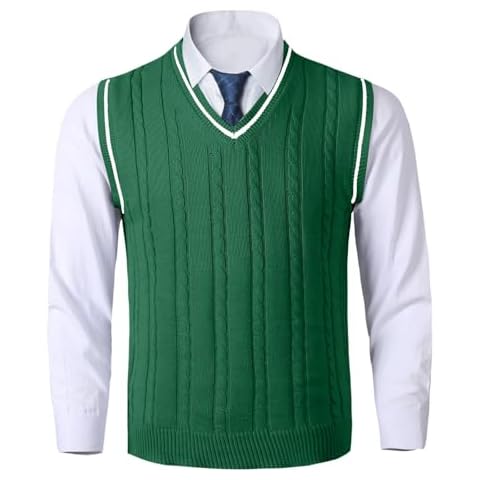 Pull sans manches Rrongwn vert L Cover