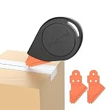 tinyTak Mini Safety Box Cutter : Dependable Magnetic Box Opener - Lightweight TSA Approved Knife Alternative (1 Pack)