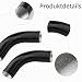 Sunyunze Warmluftschlauch 75 MM T/Y-Rohr Set Standheizung Schlauch
