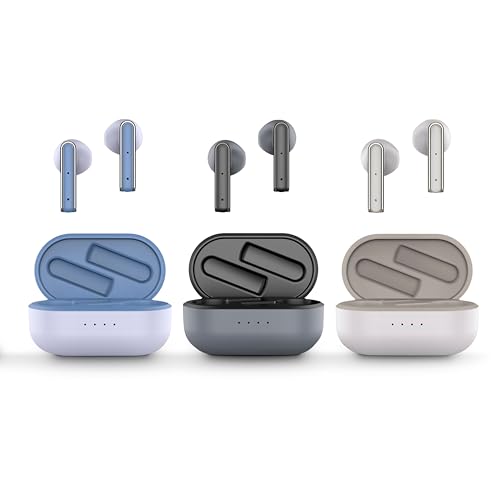 Energy Sistem Earphones Tws Style 4 Stone (Auricolari Stereo Senza Fili, Personalizzazione Intelligente App Esmart Connect, Design Ergonomico, Compatto E Leggero, Long Battery Life,) - Grigio - 7