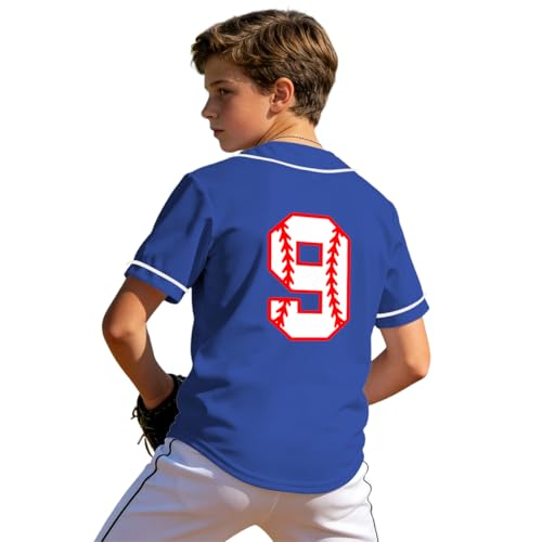 Image of Yuji Itadori Kids Baseball Birthday Shirt 7th 8th 9th 10th Year Old Toddler Boys Girls Shirts Birthday Clothes