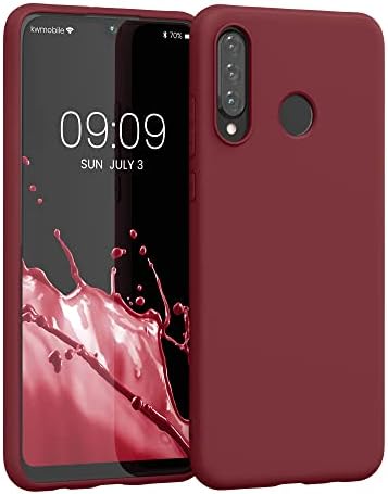 kwmobile Case Compatible with Huawei P30 Lite Case - Soft Slim Protective TPU Silicone Cover - Forest Green