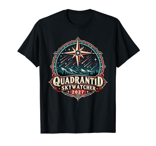 Image of Quadrantid Meteor Shower 2027 Skywatcher Value Graphic T-Shirt