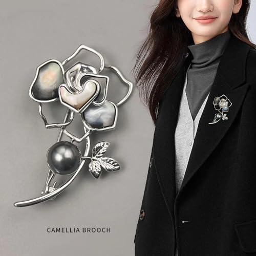Image of SYWDUDUCLT Fashion Elegant Brooches for Women Brooch, Suitable For Party And Daily Wear On Many Occasions