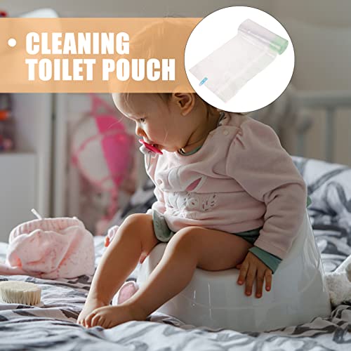 5 Rolos Saco De Cordão Descartável Forros De Treinamento Potty Descartáveis Sacos De Sanitário Penic