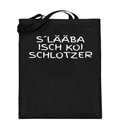 Sac en toile de jute noir robuste à longues anses pour soulager vos épaules