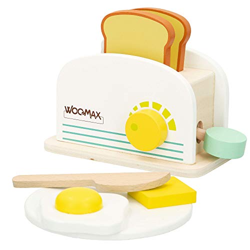 WOOMAX - Tostadora con accesorios de madera woomax (46465)