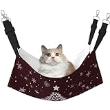 Tessuto ultra morbido in velluto di poliestere 100% Realizzato in velluto di poliestere a doppio strato di alta qualità, questa amaca è morbida, delicata sulla pelle e delicata sulla pelliccia del tuo animale domestico. Offre comfort e calore eccezionali, rendendolo il perfetto rifugio accogliente per gatti e piccoli animali.