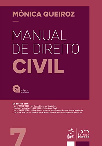 Manual de Direito Civil – 7ª Edição 2022