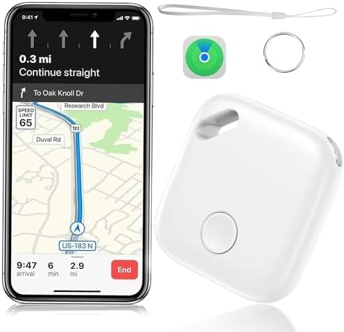 エアタグ airtag 紛失防止タグ スマートタグ 【2026 最新 MFI 認証品 Find My タグ 保証＆全球 GPS 測位＆超強信号】接続安定･操作簡単 GPS リアルタイム追跡 CR2032 電池年間長続航（交換簡単） 多場面対応（貴重品/子供/ペット/車両） 耐摩耗性･防水性･耐油性 スマート距離通知･守護 GPS 小型･バレない ハビットトラッカー キーホルダーの商品画像（Amazon）