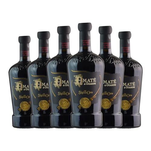 Losito & Guarini Amaté Negroamaro Italia Crianza 75 cl Vino tinto (Caja de 6 Botellas de 75 cl)