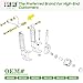 Golf Cart A Arm Suspension Bushing & Sleeve Kits for EZGO RXV Gas & Electric 2008-up Replace OEM 608086 601340 602085 601754 602415 600525