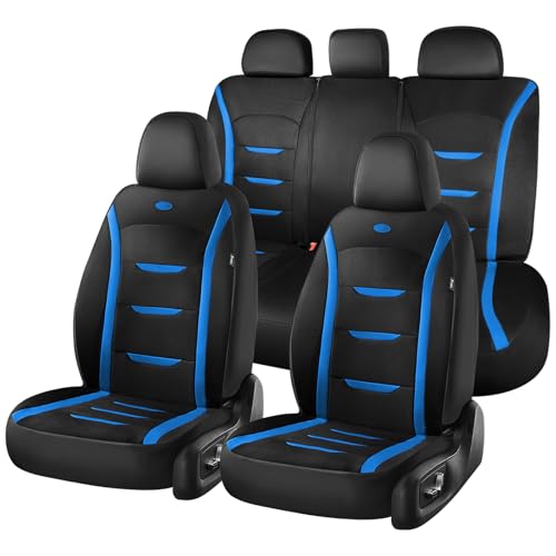 FLORICH Car Seat Covers Full Set, Air Cool Mesh Thick Car Seat Covers, Car Seat Protectors 5 Seats Airbag Compatible, Front and Rear Seat Covers, Breathable Automotive Seat Covers Fit for Most Cars by FLORICH - Used condition - US$43.65