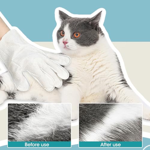 Miniatura 5 de Ltteea 18 Toallitas Para Mascotas Para Perros Y Gatos, Guantes De Limpieza Desodorizantes, Hipoalergénicas, Toallitas De Aseo Para Piel, Cara, Patas, Orejas, Glúteos, Sin Agua, Para El Cuidado Diario