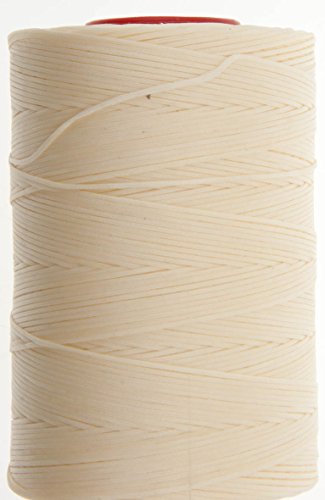 Hilo ceroso Ritza 25 Tiger 1.2mm 125m crema para coser miniatura 1