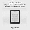 Kobo Clara BW | eReader | 6 Glare-Free Touchscreen with ComfortLight PRO | Dark Mode Option | Audiobooks | Waterproof | 16GB of Storage | Black