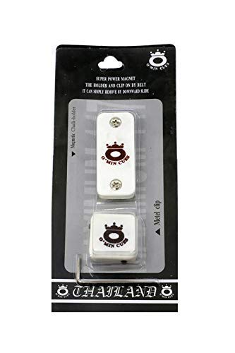 JBB Billiard, Snooker and Pool Omin Magnetic Chalk Holder (White)