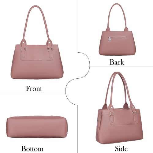 Image of Large Capacity Tote Bags For Womens Big Purses And Handbags Ladies Big Shoulder Bag (Marooon)