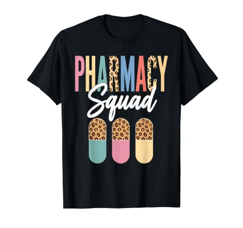 Cute Pharmacist Art for Men Women School Pharmacy Student T-Shirt