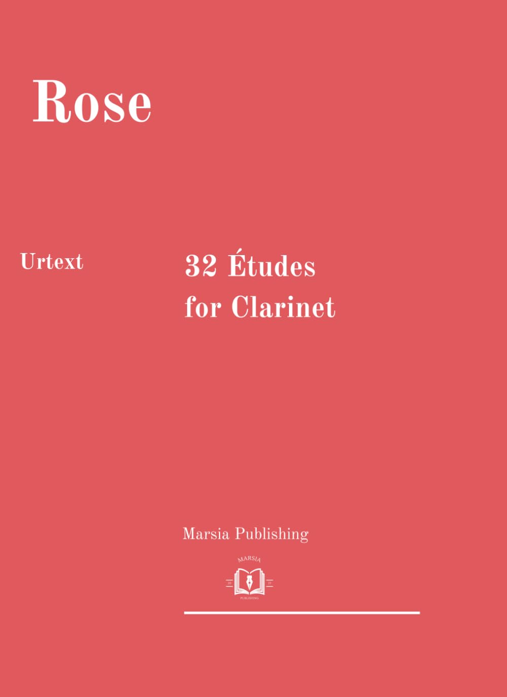 32 Études for the clarinet: Urtext