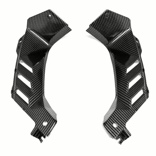 Carénage de couverture d'air tableau de bord supérieur en fibre de carbone pour Kawasaki ZX-10R 2021