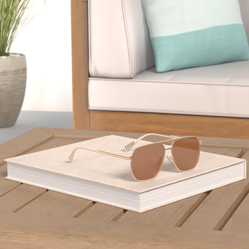 MASDUN Retro Oversized Square Polarized Sunglasses for Women Men Vintage Shades UV400 Classic Metal Sun Glasses2