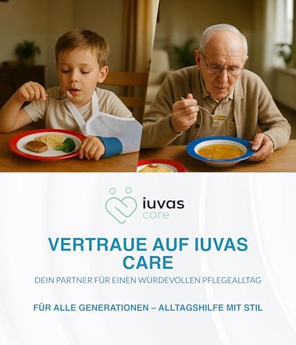 Assiette creuse rouge pour simplifier le repas des seniors à table - 7