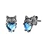 A16-Black-Light Blue Crystal