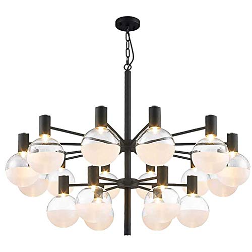 Lustre Moderne Salon Or 12 Globes Suspension Table à Manger Chic