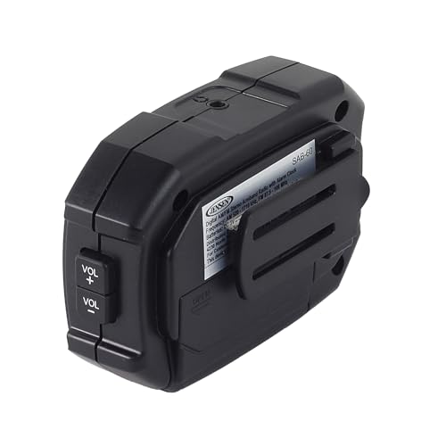 Jensen SAB-60 Armband Digital AM/FM Stereo Radio with Clock and Earbuds, Black, SAB-60 by Jensen - Image 4