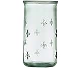 Grehom Recycled Glass Beer Glasses (Set of 2) - Bee (575ml) Large