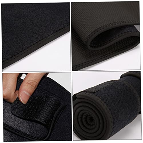 Faja de Compresión Ajustable para Muslo Negro miniatura 6