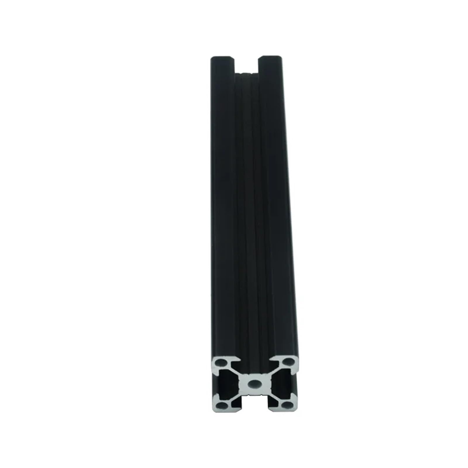 1 sztuka czarna rama do wytłaczania profili aluminiowych z rowkiem V 2020 100 mm-1200 mm norma europejska anodowana liniowa (1000 mm)