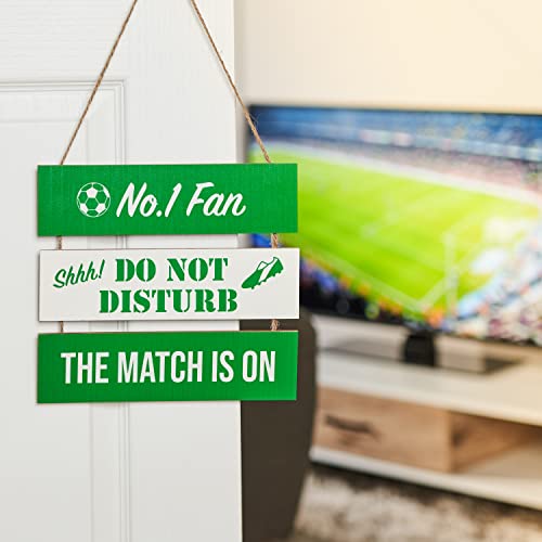 Sass Party & Gifts Football Fan Hanging Sign, Great Gift For Football Fans, Man Cave Sign Gift - Image 3