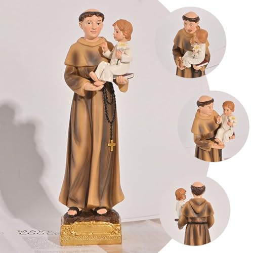 Statue religieuse catholique en résine pour la décoration intérieure de maison