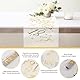 TYBYBB Tischläufer 18 Geburtstag Gold 28cm X 5m Tischdecke Happy Birthday zum Tischband 18. Geschenke Geburtstag Deko Table Runner Goldene Tischläufer Stoff Rolle für Junge Mädchen Party