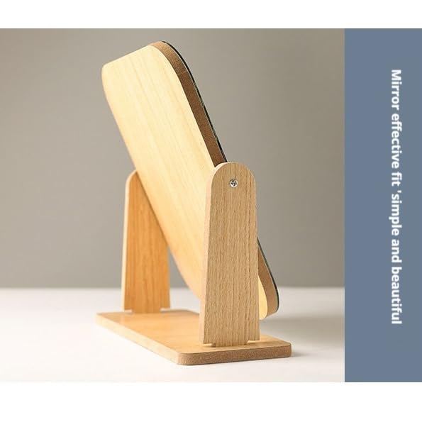 Espejo de Mesa DeepCrush Marco de Madera 11.02"x9.65" miniatura 3