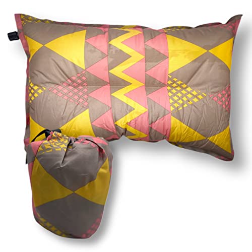 eBoutik - Portable, Lightweight, Inflatable Camping Pillow Cushion - Luxury Summer Compact, Comfortable Waterproof & Lightweight, Camping Plane or