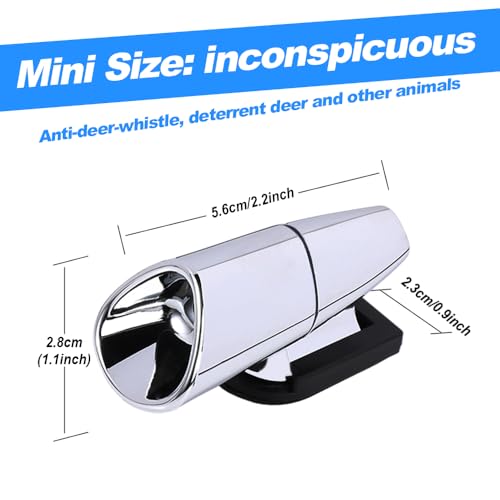 4pcs Deer Warning Whistles Device