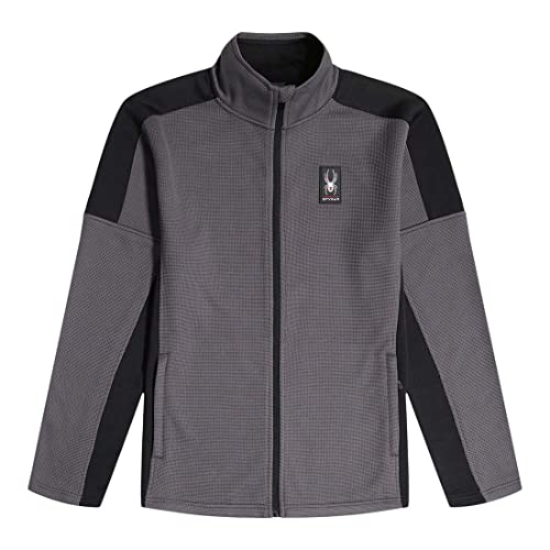 Veste polaire Spyder Mendoza blanche pour homme en taille XL