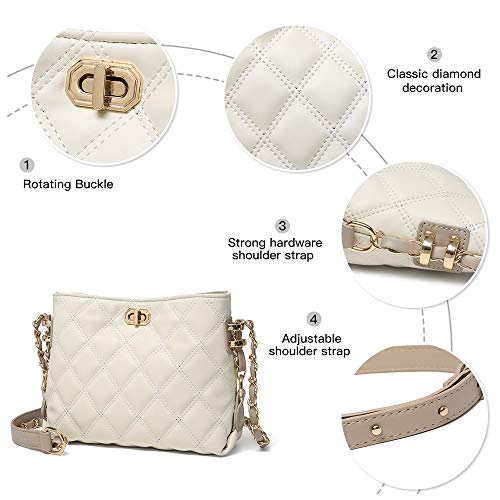 Image of Small Crossbody Bags for Women Purses Fashion Leather Lightweight Handbags Shoulder Bag
