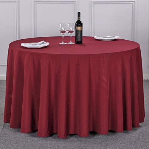 Nappe ronde plus épaisse MU style européen pour table basse et restaurant