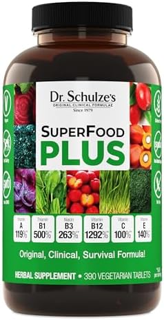 Dr. Schulze's SuperFood Plus - Everyday Superfood Supplement to S...